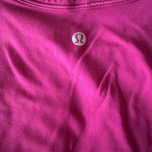 lululemon athletica Pink Short Sleeve Tee